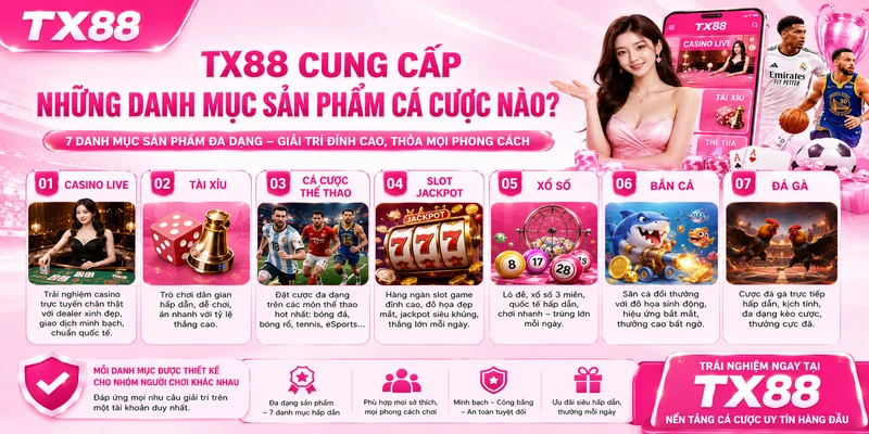 TX88 cung cấp những dịch vụ nào?
